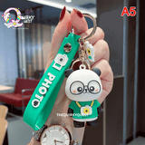 Cool Photographer Panda Keychain With Bagcharm And Strap TheQuirkyQuest
