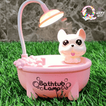Bathtub Desk Lamp with Pen Stand & Sharpener TheQuirkyQuest