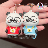 Cool Photographer Panda Keychain With Bagcharm And Strap TheQuirkyQuest