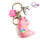 Rainbow Unicorn Keychains TheQuirkyQuest