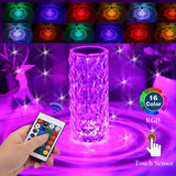Crystal Touch Lamp - 16 Colours Lamp TheQuirkyQuest