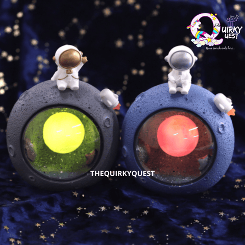 Astronaut Night Lamp - The Quirky Quest TheQuirkyQuest