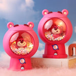 Strawberry Bear Lamp - Cute Lamp TheQuirkyQuest