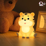 Tiger Silicone Tap Lamp - Soft Touch Night Lamp TheQuirkyQuest