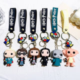 Harry Potter 3D Silicone Keychains (Set of 6) TheQuirkyQuest