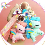 Cute Unicorn Keychain - The Quirky Quest TheQuirkyQuest