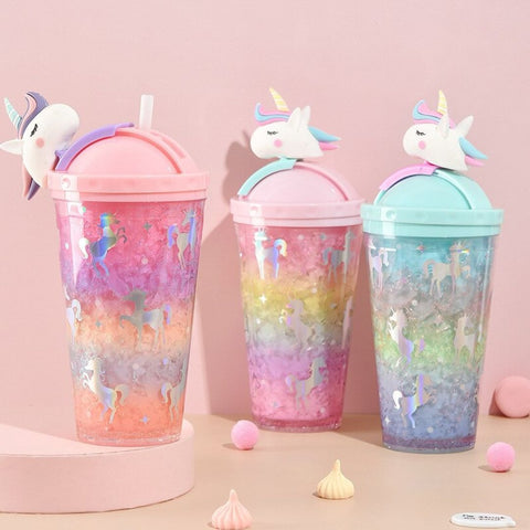 Cute Unicorn Holographic Sipper TheQuirkyQuest
