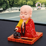 Buddha Monk Solar Powered Bobblehead - The Quirky Quest TheQuirkyQuest