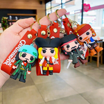 Pirates of Caribbean Keychains (Set of 4) - Jack Sparrow Keychain TheQuirkyQuest