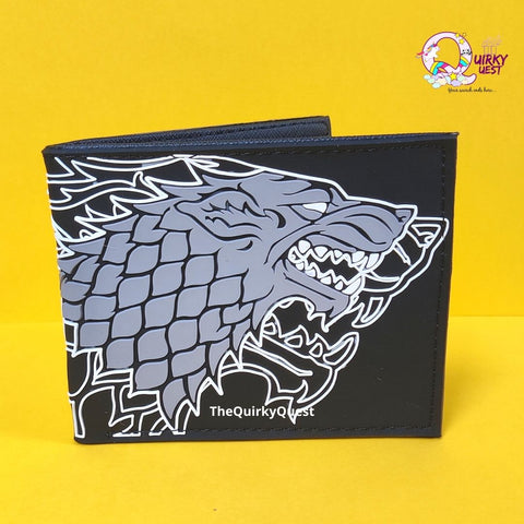 Game of Thrones House Stark 3D Wallet TheQuirkyQuest