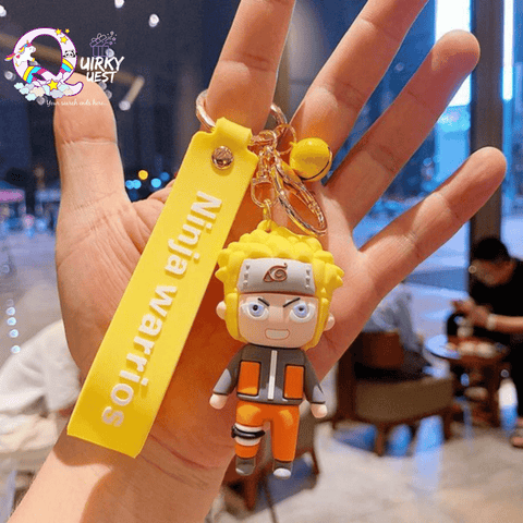 Naruto 3D Silicone Keychain - The Quirky Quest TheQuirkyQuest