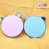 Cute Panda Mirrors Round Shaped Glitter Double Sided for Women TheQuirkyQuest