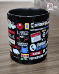 Friends Coffee Mug (Infographics Mug- The Quirky Quest) TheQuirkyQuest