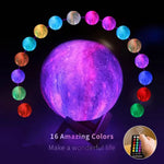 3D Galaxy Space Lamp (16 Colours with Remote) TheQuirkyQuest