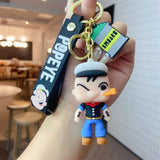 Popeye 3D Keychain with Bagcharm and Strap TheQuirkyQuest
