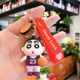 Shinchan Keychain (3D) with Bagcharm and Strap - The Quirky Quest TheQuirkyQuest