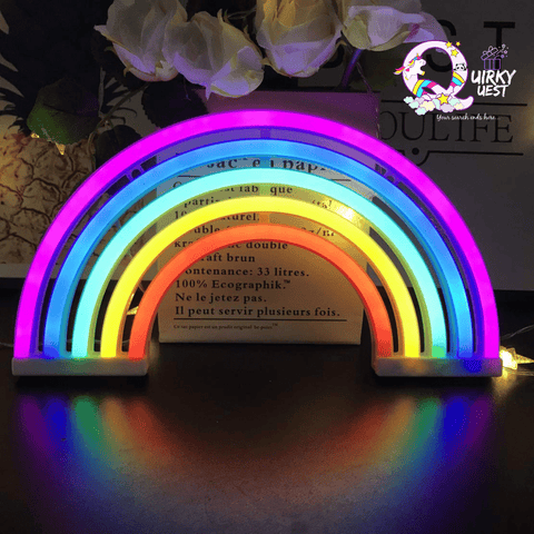 Rainbow LED Neon Light TheQuirkyQuest