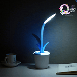 Plant Table Lamp TheQuirkyQuest