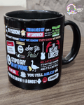 Friends Coffee Mug (Infographics Mug- The Quirky Quest) TheQuirkyQuest