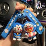 Cute Doraemon Keychain + Bagcharm + Strap TheQuirkyQuest