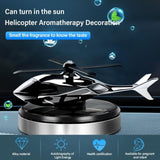 Solar Helicopter Car Air Freshener Aromatherapy TheQuirkyQuest