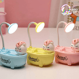 Bathtub Desk Lamp with Pen Stand & Sharpener TheQuirkyQuest