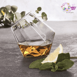 Diamond Shaped Whiskey Glasses - Angular Glasses TheQuirkyQuest