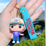 Stranger Things Silicon Keychain + Bagcharm + Strap (Set of 5) TheQuirkyQuest