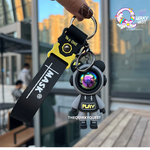 Cool Astronaut Keychain With Bagcharm And Strap TheQuirkyQuest
