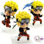 Naruto Action Figures - Set of 3 (The Quirky Quest) TheQuirkyQuest