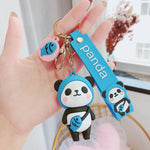 3D Panda Keychain (Set of 2) - The Quirky Quest TheQuirkyQuest