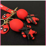 Deadpool Keychain - Superhero Keychains (The Quirky Quest) TheQuirkyQuest