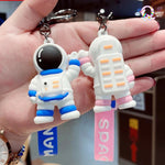 Cool Spaceman 3D Keychain TheQuirkyQuest