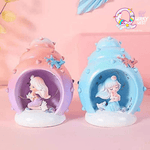 Cute Mermaid Shell Bedside LED Night Lamp TheQuirkyQuest