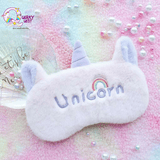Unicorn Eye Mask with Gel (Rainbow Themed) TheQuirkyQuest