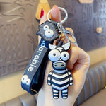 3D Animal Keychains With Bagcharm And Strap TheQuirkyQuest