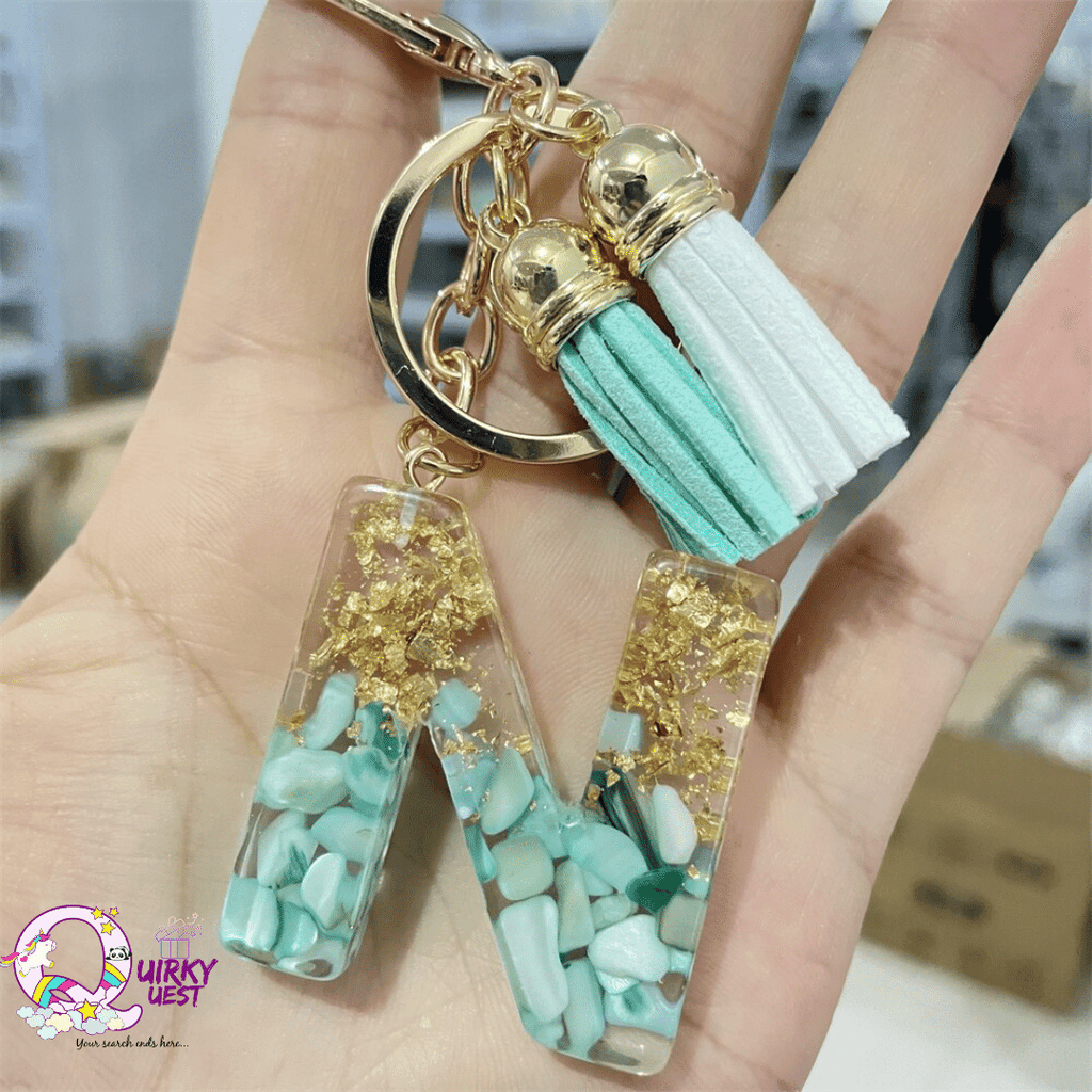 Resin 2025 photo keychain