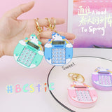 Unicorn Keychain with Calculator and Game - The Quirky Quest TheQuirkyQuest