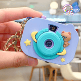 Teddy Projector Keychain TheQuirkyQuest