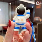 Cool Spaceman 3D Keychain TheQuirkyQuest