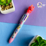 BT21 Multicolor Pen 7 in 1 (Pack of 6) - The Quirky Quest TheQuirkyQuest