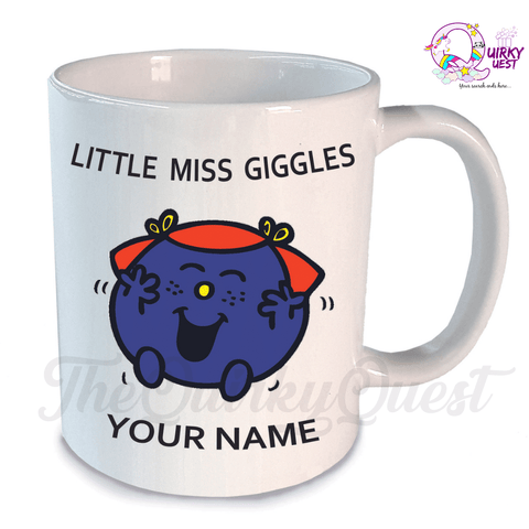 Little Miss Giggles- Customised Mug (NO COD) TheQuirkyQuest