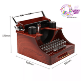 Vintage Typewriter Music Box - The Quirky Quest TheQuirkyQuest