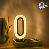 Crystal Touch Lamp - Tricolour (Luxor Home Decor) TheQuirkyQuest