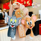Tom And Jerry Keychain + Bag charm + Strap (Set of 2) TheQuirkyQuest