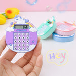 Unicorn Keychain with Calculator and Game - The Quirky Quest TheQuirkyQuest