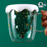 Christmas Double Walled Mug With Lid TheQuirkyQuest