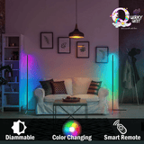 LED Corner Floor Party Lamp - The Quirky Quest TheQuirkyQuest
