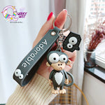 3D Animal Keychains With Bagcharm And Strap - The Quirky Quest TheQuirkyQuest