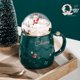 Christmas Mug With Santa Lid TheQuirkyQuest